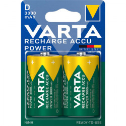 VARTA-56720B Tip D HR20 1,2V 3000mAh, Punjiva NiMH baterija PAK2 - Img 2