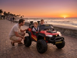 Veliki Dečiji Dvosed UTV Off-Road Beast 4×4 – Crveni (SM-26204C)