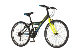 Venssini Bicikl parma 24" crno žuti ( 1242004 )