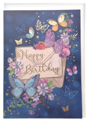 Viter čestitka lovely birthday 12x17cm ( CL22_5 )