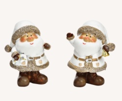 Viter novogodišna figura d.mraz u kaputiću 9cm ( 10040129 )