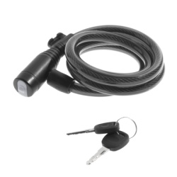 Wag 1000 mm/8 mm brava spiralna sa nosačem crna ( 588002931 )