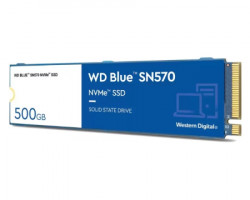 WD 500GB M.2 NVMe Gen3 WDS500G3B0C SN570 Blue - Img 3