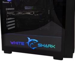 White Shark gcc 2401 warhead - 3 black  4 fans pc case-5