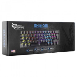 White shark GK 2022 shinobi black SR mechanical keyboard - Img 2