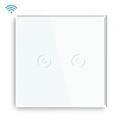 Wi-fi pametni prekidač 2g tuya beli (WiFi touch switch) ( ss006 )