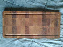 Wood Holz daska 340x150x12 mm sa kanalom ( 30115 A ) č. bagrem - Img 4