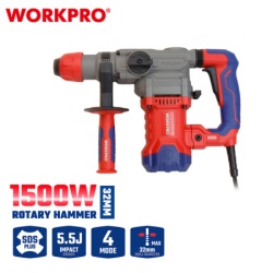 Workpro wp470401 Električna čekić-bušilica SDS+, 1500W (5,5 J) ( WP470401 )