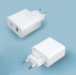 Xiaomi QC 33W sa USB na Type C kablom beli Kucni punjac