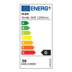 Xled Strela 36W 1200mm CL-JHD036AAA LED sa alu okvirom 6500K 170625-3