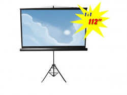 Xstand PSDB112 Platno za projektor, 112,1:1, 2.0 x 2.0M, mat beli, tripod projection screen