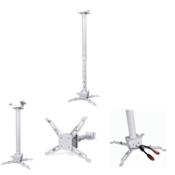 Xwave PM80-150o Plafonski nosac za projektor,80-150cm,12kg 185465