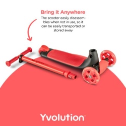 Yvolution yglider kiwi trotinet crveni   ( 101258 )-6
