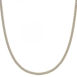 Ženska luca barra zlatna ogrlica od hirurškog Čelika ( ck1700 ) - Img 1