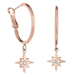 Ženske freelook roze zlatne mindjuše od hirurškog Čelika ( frj.3.5009.4 )