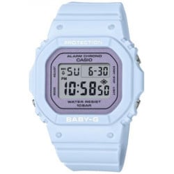 Ženski casio baby g pčavi digitalni sportski ručni sat sa plavim kaišem ( bgd-565sc-2er )