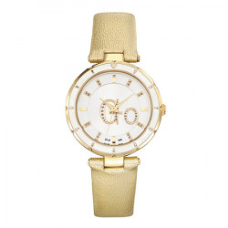 Ženski girl only go zlatni modni beli ručni sat sa zlatnim kožnim kaišem ( 698264 ) - Img 4