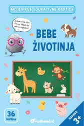 Zrnce kartice – Bebe životinja – latinica ( 33129 )