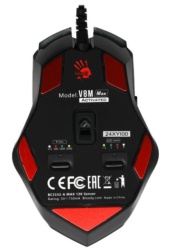 A4Tech A4-V8M MAX ACTIVATED  4-Core Bloody RGB Gejmerski opticki mis, 2000Hz/12.000Dpi, USB 123mm-3