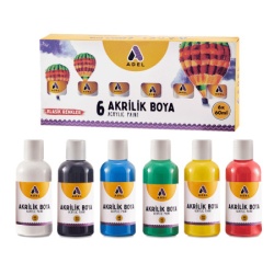 Adel akrilne boje, classic colors set, 60mlx6 ( 31164 )