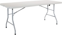 Alberg Sklopivi sto 240x74x74 sa metalnom konstrukcijom ( AL-ST240 ) - Img 2