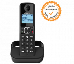 Alcatel fiksni bezicni telefon F860,100kontakta, smart call block - Img 4