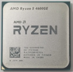 AMD Ryzen 5 4600GE, 6C/12T, 4.20GHz 100-000000150 tray CPU AM4