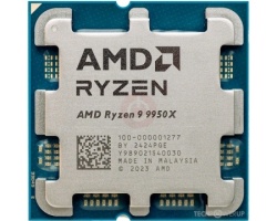 AMD ryzen 9 9950x 16 cores (5.7ghz) tray Cpu am5 100-100001277 ( 24607 )