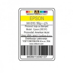 American Inkjet Epson SUBLIMACIONA YELLOW 300EYE/1400/1430 WF/XP (30ESY/Z)-1