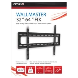 Amiko Nosač zidni za TV prijemnik 32" - 64" - Wallmaster 32-64 FIX-2