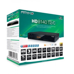 Amiko zemaljski+kablovski prijemnik , DVB-T2 + DVB-C, Full HD - HD 8140 T2/C - Img 2