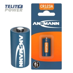 Ansmann 3V – blister pakovanje Litijumska baterija CR123A / CR17335 ( 4899 )