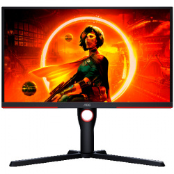 AOC 25G3ZM/BK 24.5" 240Hz VA, 1920x1090, 0.5ms, Black-Red gaming monitor ( 25G3ZM/BK )  - Img 1