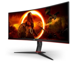 Aoc 34 inča CU34G2XP/BK WQHD Gaming zakrivljeni monitor -4