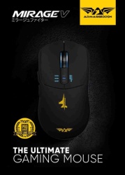 Armaggeddon Mirage V Wireless/BT Gaming Mouse Black ( 946 )