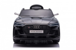 Audi E-tron Sportback Licencirani automobil sa kožnim sedištem i mekim gumama - Crni - Img 5
