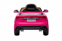 Audi RS Q8 Automobil za decu sa kožnim sedištima i mekim gumama - Pink - Img 4