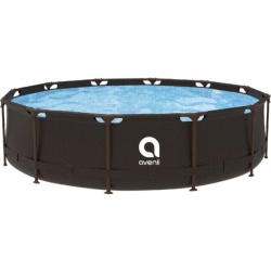 Avenli Rattan Bazen Frame Plus 360x100 sa Merdevinama i pumpom - Img 2