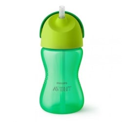 Avent magicna solja sa slamkom 300ml 12m+  1974 - green ( SCF798/01 )-2