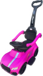 Baby bc8330 guralica audi sa ručkom roze ( 827009R )