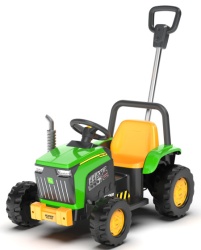 Baby traktor mini sa ručkom 6v 1moto zelena ( 498083Z )