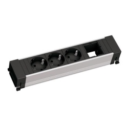 Bachmann CONFEREN/TOP FRAME napojni modul 3x šuko+1x prazno mesto ( 909.004 )