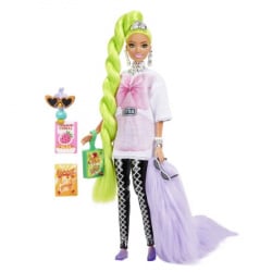 Barbie extra lutka neon ( 35938 ) - Img 2