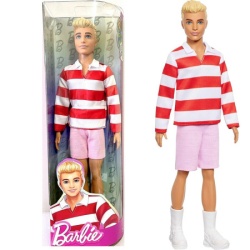 Barbie Ken u crveno-beloj majici ( 1044978 )