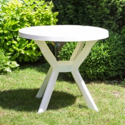 Baštenski sto plastični fi 70cm okrugli ( 17135 )
