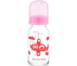 Bbo flasica classic staklena (120ml) – pink ( 44673GP )
