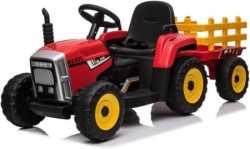 Bbo traktor na akumulator 12v (xmx611) - red ( XMX611-RED )