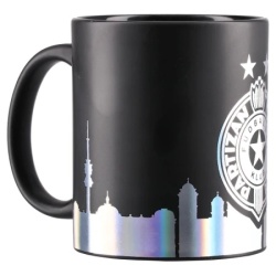 Best Buy lungy metal šolja keramička metalik partizan 325ml ( 301813 )