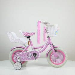 Bicikl 12" model Miss Cat 708 - Pink - Img 2