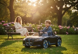 BMW I4 dečiji auto na baterije 2203 crni